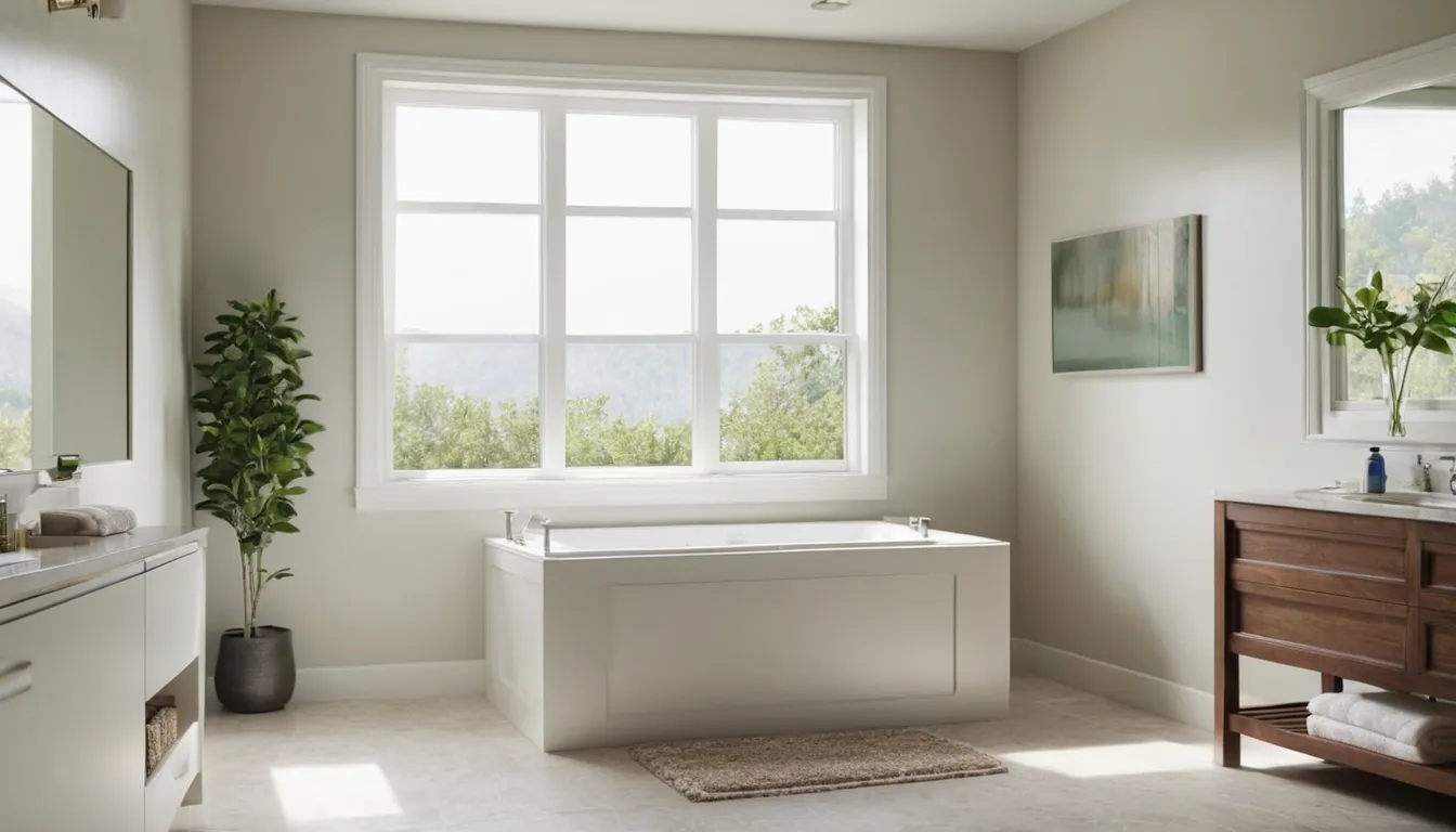 Bright, modern bathroom with a walk-in tub in a Plano home